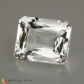Natural Petalite 8.60 Carats White Emerald Cut 14x12 mm Loose Gemstone - Image 4