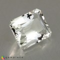 Natural Petalite 8.60 Carats White Emerald Cut 14x12 mm Loose Gemstone - Image 7