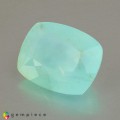 Natural Peru opal 7.82 Carats Paraiba Blue Green Cushion 16x12 mm Loose Gemstone - Image 2