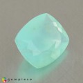 Natural Peru opal 7.82 Carats Paraiba Blue Green Cushion 16x12 mm Loose Gemstone - Image 6