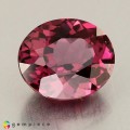 Natural Rhodolite garnet 2.52 Carats Purplish Pink Oval 8x7 mm Loose Gemstone - Image 6