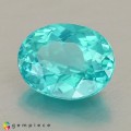 Natural Apatite 3.04 Carats Paraiba Blue Green Oval 10x8 mm Loose Gemstone - Image 2