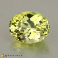 Natural Grossular garnet 1.81 Carats Yellow Oval 8x6 mm Loose Gemstone - Image 6