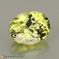 Natural Grossular garnet 1.81 Carats Yellow Oval 8x6 mm Loose Gemstone - Image 5