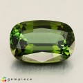 Natural Tourmaline 2.60 Carats Hunter Green Cushion 11x7 mm Loose Gemstone - Image 1