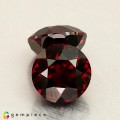 Natural Rhodolite garnet 5.08 Carats Reddish Pink Round 8x6 mm Loose Gemstone - Image 4