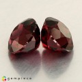 Natural Rhodolite garnet 5.08 Carats Reddish Pink Round 8x6 mm Loose Gemstone - Image 5