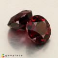 Natural Rhodolite garnet 5.08 Carats Reddish Pink Round 8x6 mm Loose Gemstone - Image 6