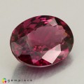 Natural Rhodolite garnet 4.67 Carats Purplish Pink Oval 12x10 mm Loose Gemstone - Image 6