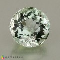 Natural Tourmaline 2.54 Carats Very Light Green Round 8x6 mm Loose Gemstone - Image 1