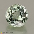 Natural Tourmaline 2.54 Carats Very Light Green Round 8x6 mm Loose Gemstone - Image 2