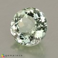 Natural Tourmaline 2.54 Carats Very Light Green Round 8x6 mm Loose Gemstone - Image 3