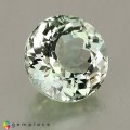 Natural Tourmaline 2.54 Carats Very Light Green Round 8x6 mm Loose Gemstone - Image 6