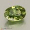 demantoid garnet  0.96cts - 7x5mm