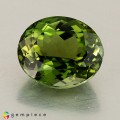 Natural Tourmaline 2.31 Carats Hunter Green Oval 9x8 mm Loose Gemstone - Image 2
