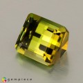 Natural Tourmaline 3.98 Carats Greenish Yellow Emerald Cut 9x8 mm Loose Gemstone - Image 5