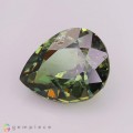 Natural Demantoid garnet 4.55 Carats Green Pear 11x9 mm Loose Gemstone - Image 2