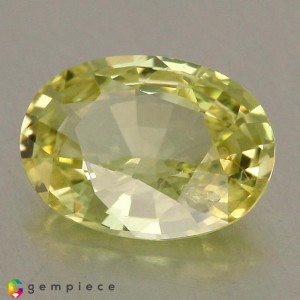chrysoberyl  1.93cts - 9x7mm chrysoberyl  1.93cts - 9x7mm