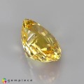 Natural Sapphire 3.69 Carats Yellow Heart  10x8 mm Loose Gemstone - Image 5