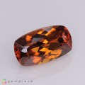 Natural Bastnaesite 3.06 Carats Honey Brown Cushion 10x6 mm Loose Gemstone - Image 1