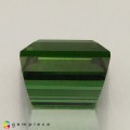 Natural Tourmaline 4.70 Carats Green Rectangle  10x9 mm Loose Gemstone - Image 3