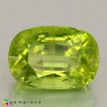 Natural Peridot 4.65 Carats Green Cushion 11x8 mm Loose Gemstone - Image 1