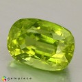 Natural Peridot 4.65 Carats Green Cushion 11x8 mm Loose Gemstone - Image 2