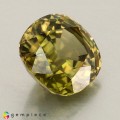 Natural Zircon 5.05 Carats Honey Green Cushion 10x9 mm Loose Gemstone - Image 6
