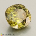 Natural Zircon 5.05 Carats Honey Green Cushion 10x9 mm Loose Gemstone - Image 7