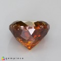 Natural Sphalerite 14.46 Carats Orange Round 13x10 mm Loose Gemstone - Image 4