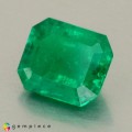Natural Emerald 1.34 Carats Green Emerald 7x6 mm Loose Gemstone - Image 4