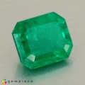 Natural Emerald 1.34 Carats Green Emerald 7x6 mm Loose Gemstone - Image 6