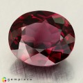 Natural Rhodolite garnet 7 Carats Purplish Pink Oval 12x11 mm Loose Gemstone - Image 5