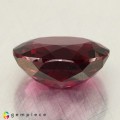 Natural Rhodolite garnet 7 Carats Purplish Pink Oval 12x11 mm Loose Gemstone - Image 4