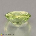 Natural Amblygonite 1.50 Carats Greenish Yellow Oval 8x7 mm Loose Gemstone - Image 3