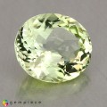 Natural Amblygonite 1.50 Carats Greenish Yellow Oval 8x7 mm Loose Gemstone - Image 4