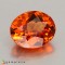spessartite garnet  1.69cts - 7x6mm