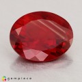 Natural Andesine 2 Carats Red  Oval 10x8 mm Loose Gemstone - Image 5