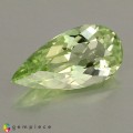 Natural Montebrasite 1.66 Carats Greenish Yellow Pear 12x6 mm Loose Gemstone - Image 1