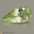Natural Montebrasite 1.66 Carats Greenish Yellow Pear 12x6 mm Loose Gemstone - Image 3