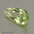 Natural Montebrasite 1.66 Carats Greenish Yellow Pear 12x6 mm Loose Gemstone - Image 2