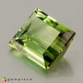 Natural Tourmaline 2.40 Carats Green Baguette 8x7 mm Loose Gemstone - Image 2