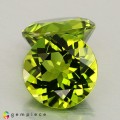 Natural Peridot 10.15 Carats Green Round 11x6 mm Loose Gemstone - Image 1