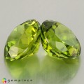 Natural Peridot 10.15 Carats Green Round 11x6 mm Loose Gemstone - Image 4