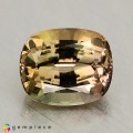Natural Tourmaline 1.94 Carats Champagne Cushion 8x6 mm Loose Gemstone - Image 2