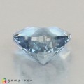 Natural Apatite 1.13 Carats Blue Trilliant  7x7 mm Loose Gemstone - Image 4