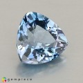 Natural Apatite 1.13 Carats Blue Trilliant  7x7 mm Loose Gemstone - Image 7