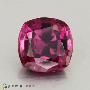 rhodolite garnet  3.22cts - 8x8mm