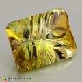 Natural Tourmaline 5.18 Carats Honey Yellow Fancy  12x9 mm Loose Gemstone - Image 7