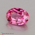 Natural Spinel 0.63 Carats Crimson Pink Oval 6x5 mm Loose Gemstone - Image 2